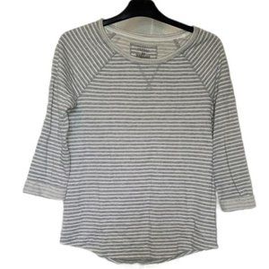 3/$15 Sonoma Striped French Terrycloth Sweatshirt XS